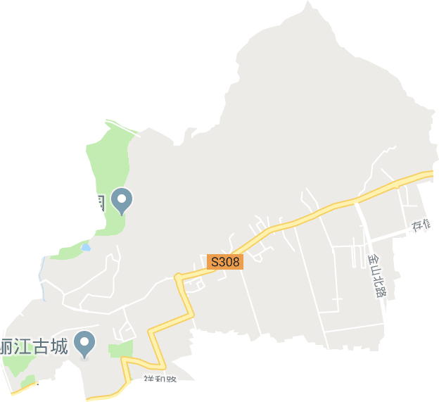 大研街道電子地圖