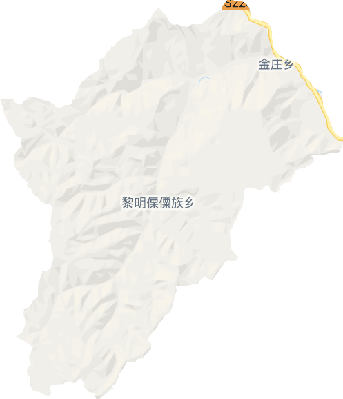 黎明傈僳族鄉電子地圖