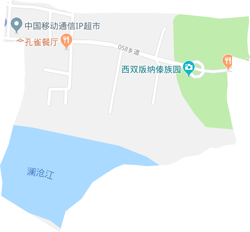橄欖壩農場電子地圖