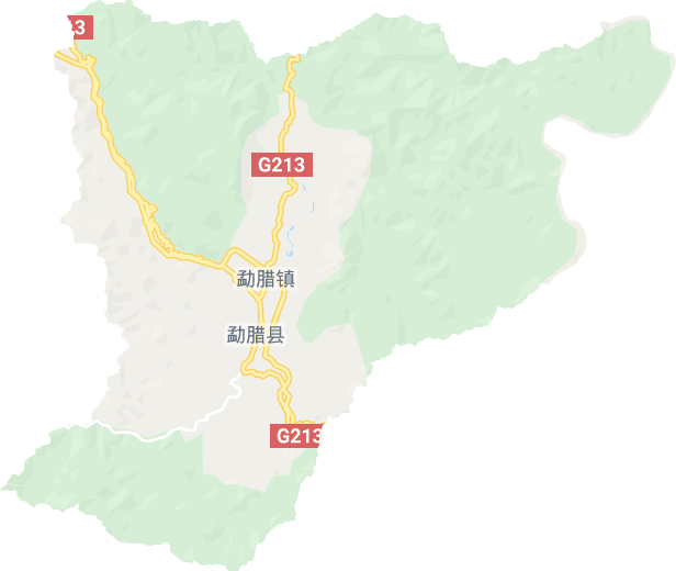 勐臘鎮電子地圖
