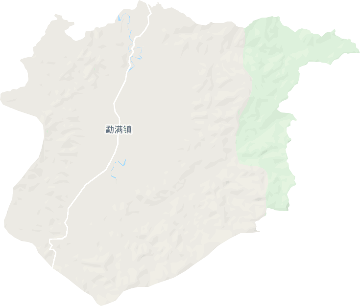 勐滿鎮電子地圖