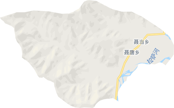 聶當鄉電子地圖