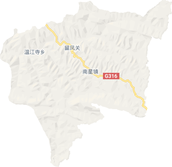 留鳳關(guān)鎮(zhèn)電子地圖