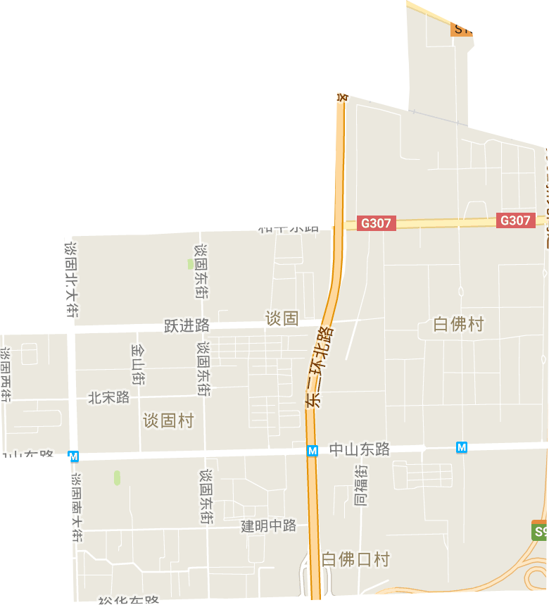 談固街道電子地圖