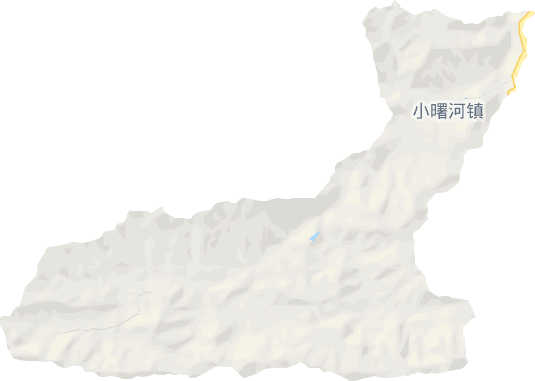 小曙河鎮電子地圖