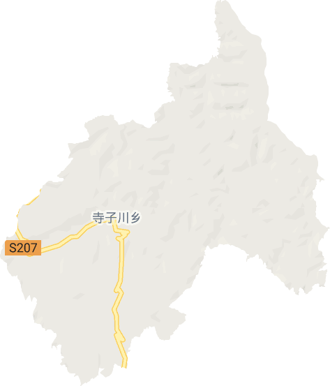 寺子川鄉電子地圖