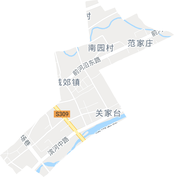 東關(guān)街道電子地圖