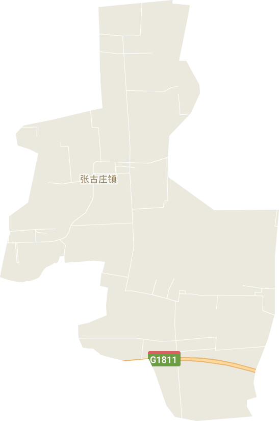 張古莊鎮電子地圖