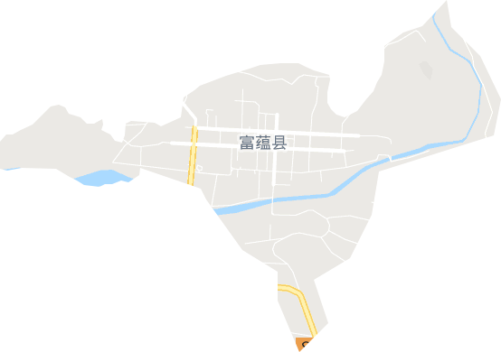 庫額爾齊斯鎮電子地圖