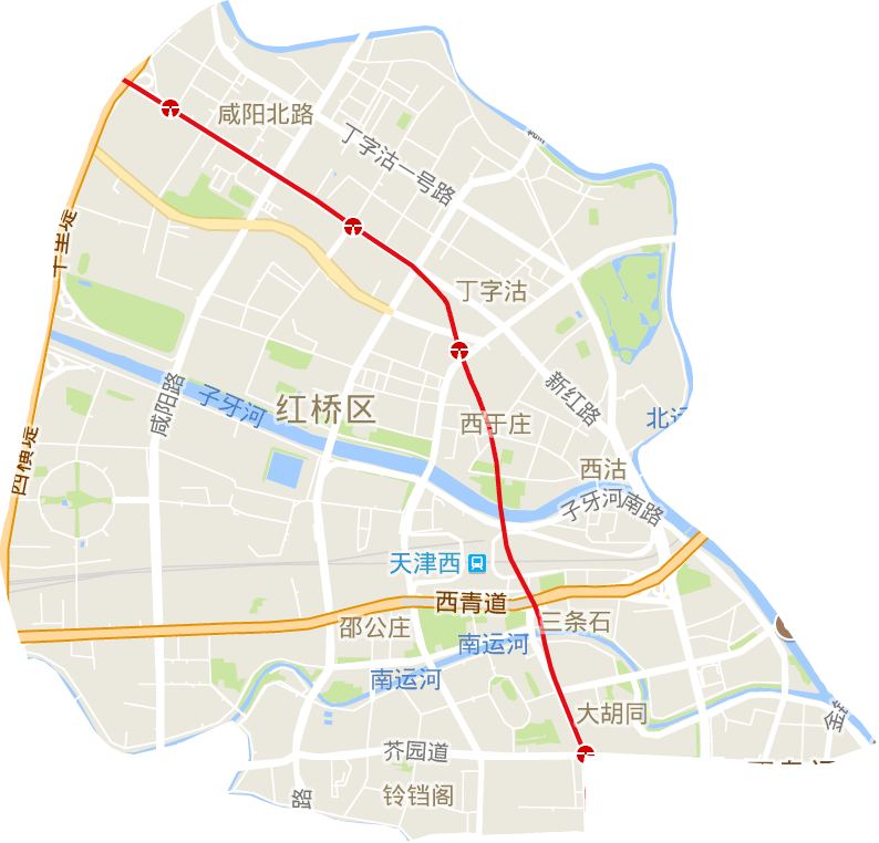 紅橋區(qū)電子地圖