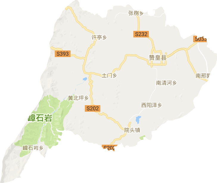 贊皇縣電子地圖