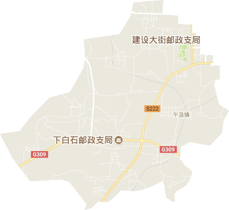 午汲鎮電子地圖
