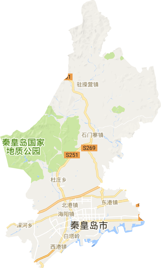 海港區(qū)電子地圖