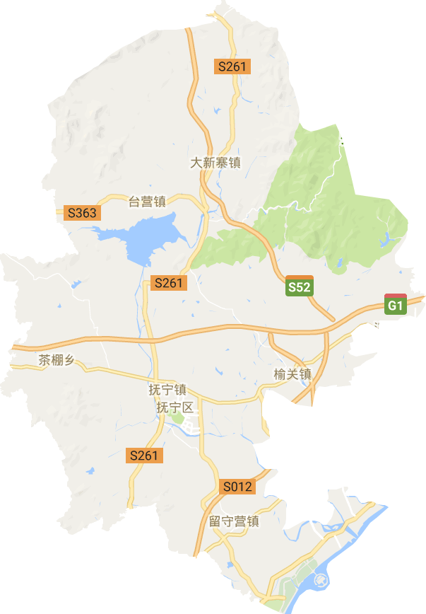 撫寧區(qū)電子地圖
