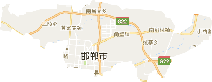叢臺區電子地圖