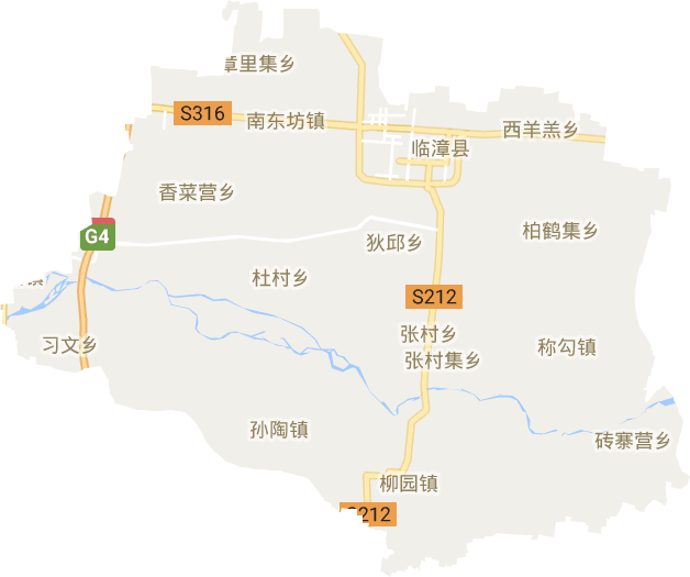 臨漳縣電子地圖