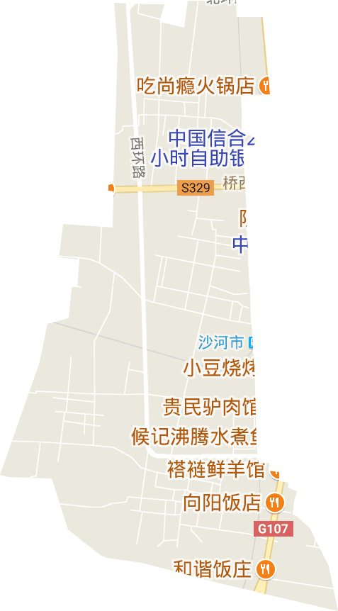 橋西街道電子地圖