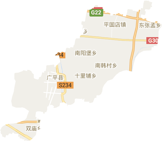 廣平縣電子地圖