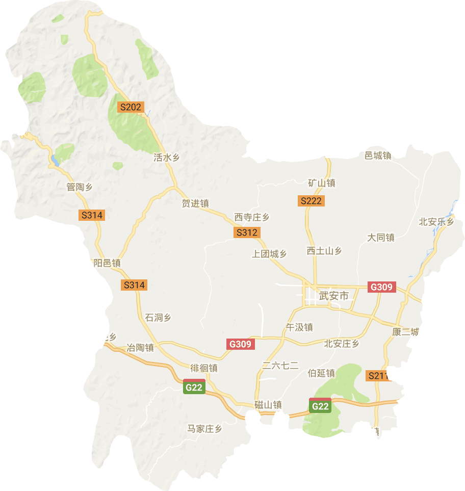 武安市電子地圖