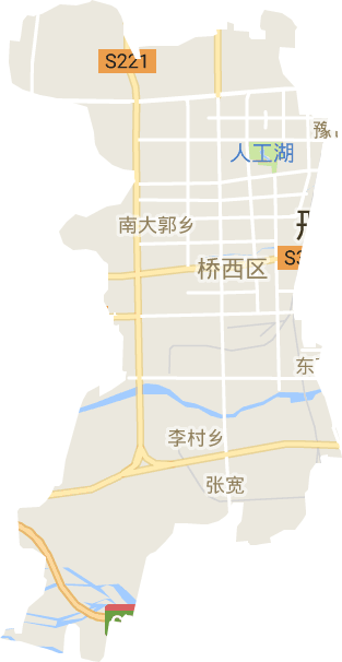 橋西區(qū)電子地圖