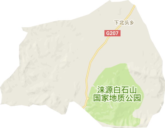 白石山鎮電子地圖