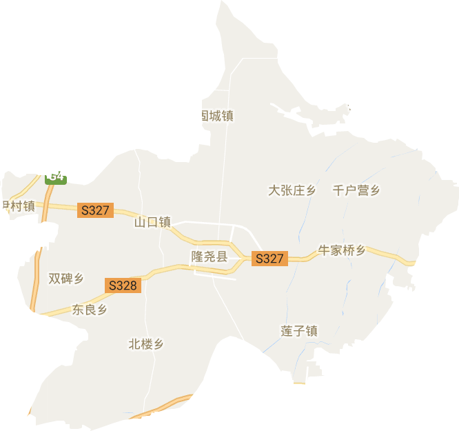 隆堯縣電子地圖