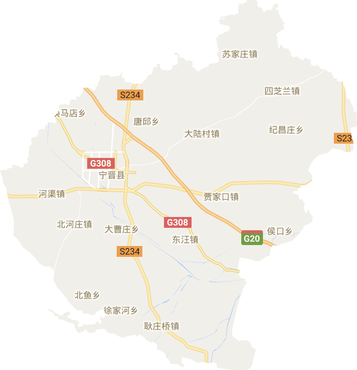 寧晉縣電子地圖