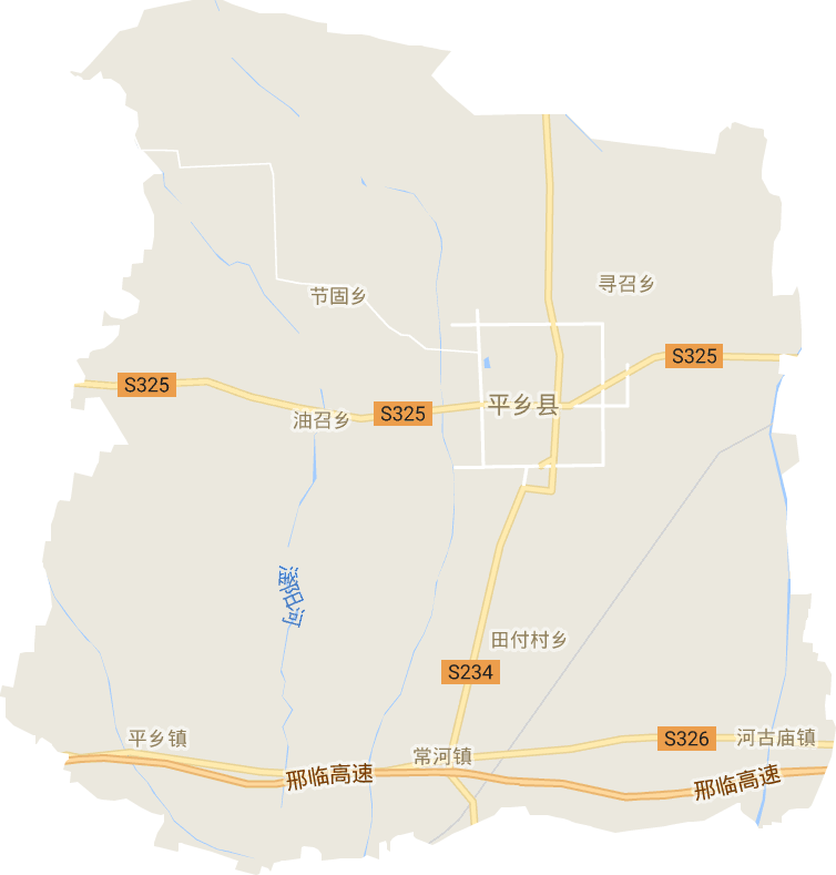平鄉縣電子地圖