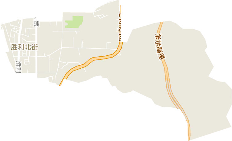 勝利北路街道電子地圖