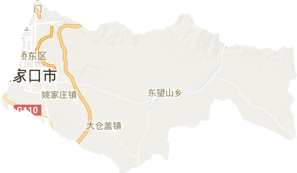 橋東區電子地圖