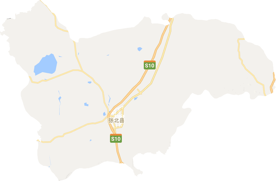 張北縣電子地圖