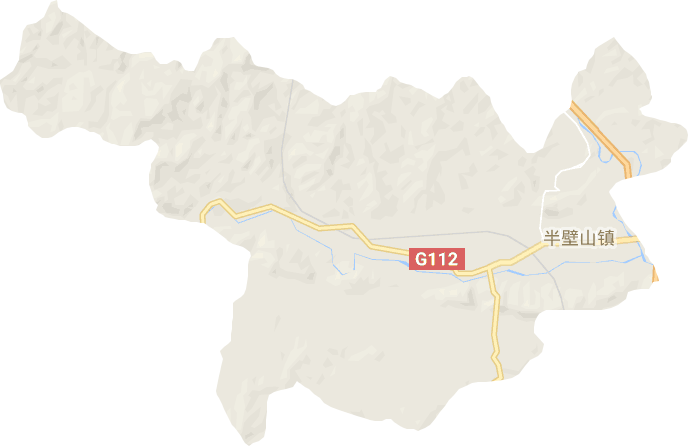半壁山鎮電子地圖