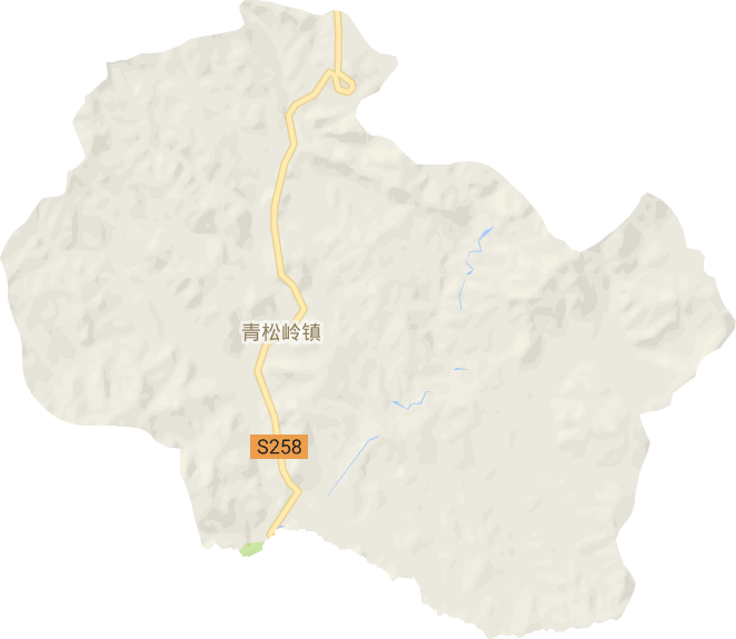 青松嶺鎮(zhèn)電子地圖