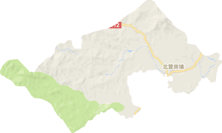 北營房鎮電子地圖