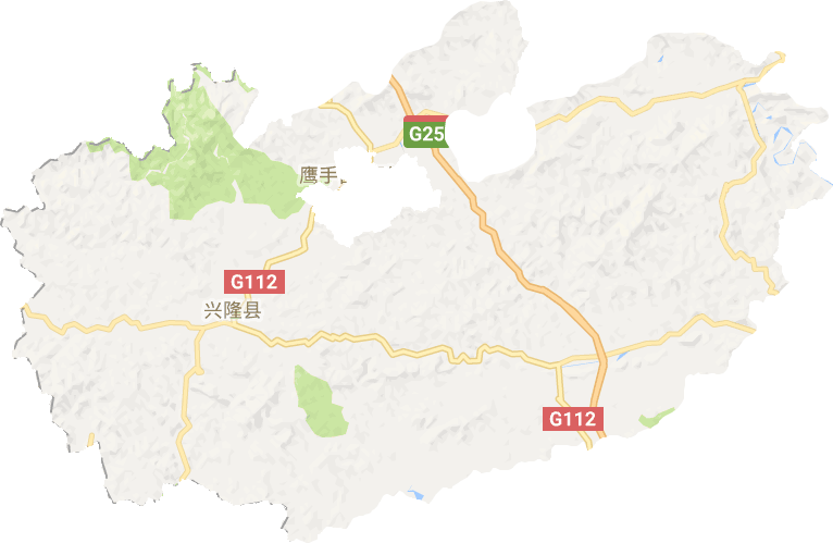 興隆縣電子地圖
