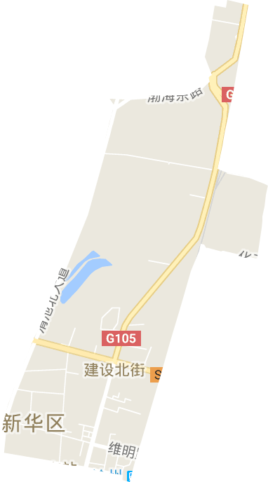 建設北街街道電子地圖