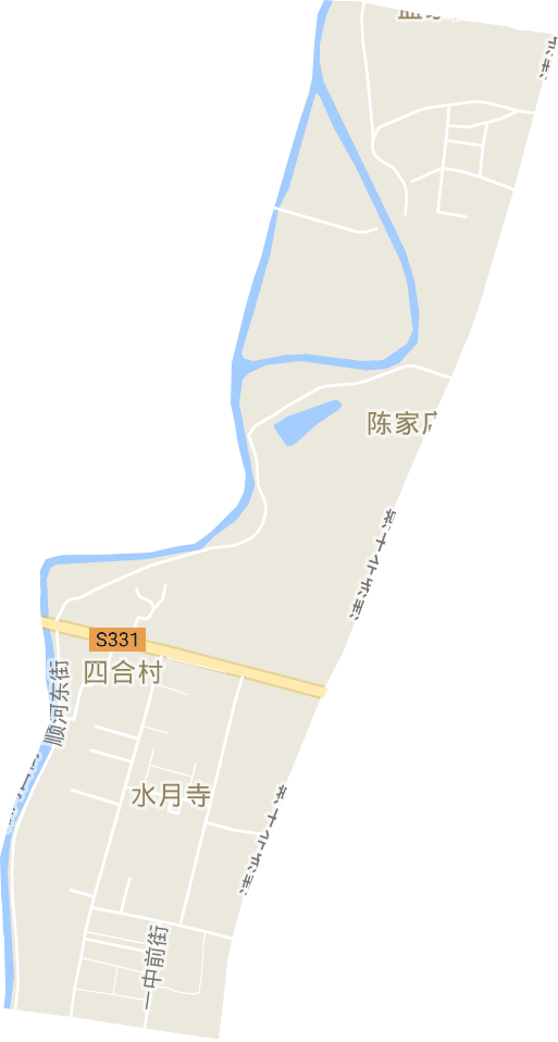 水月寺街道電子地圖