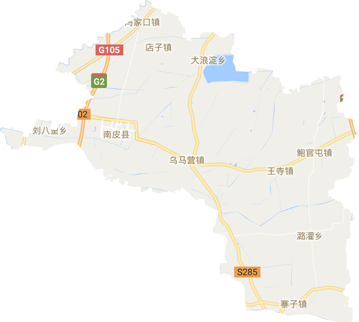 南皮縣電子地圖