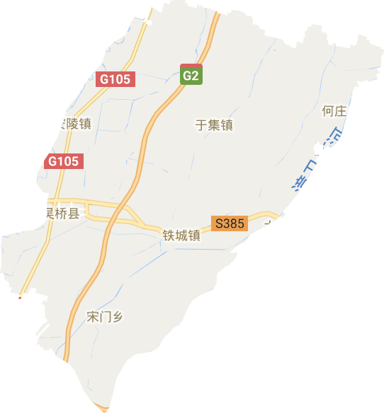 吳橋縣電子地圖