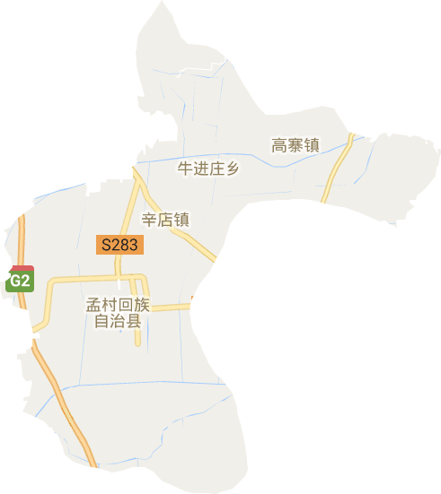 孟村回族自治縣電子地圖