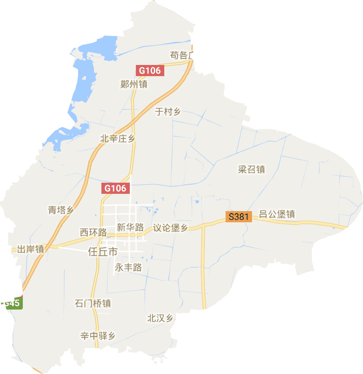 任丘市電子地圖