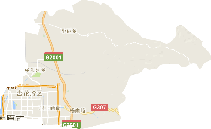 杏花嶺區(qū)電子地圖