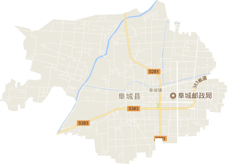 阜城鎮電子地圖