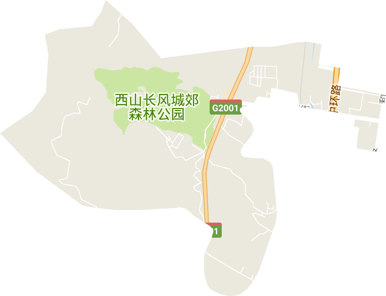 神堂溝街道電子地圖