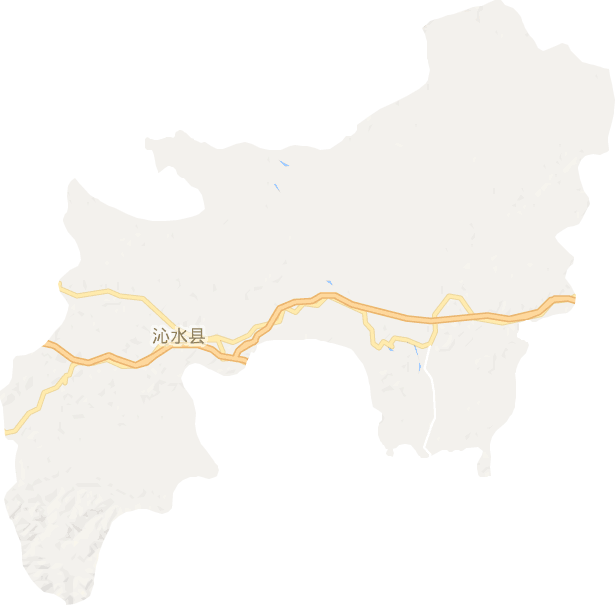 沁水縣電子地圖