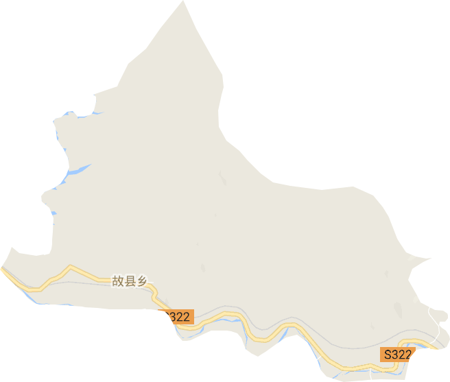 故縣鄉(xiāng)電子地圖