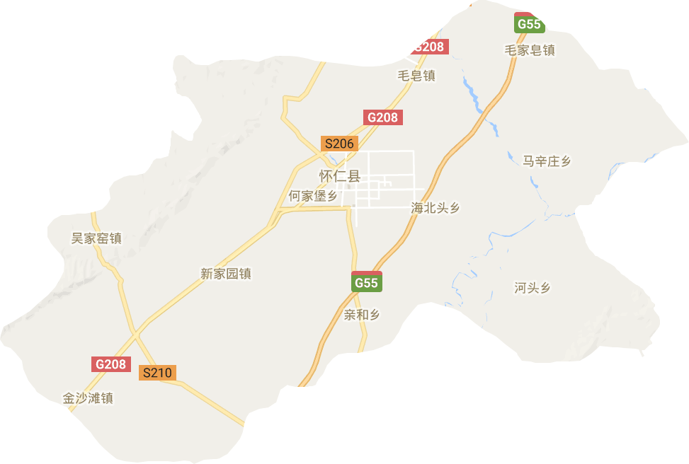 懷仁縣電子地圖