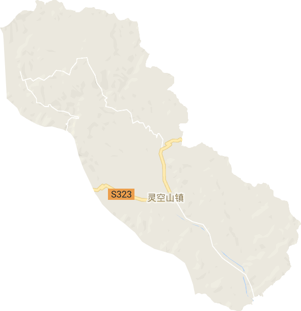 靈空山鎮電子地圖