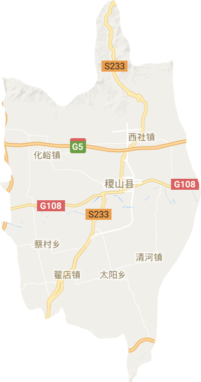 稷山縣電子地圖
