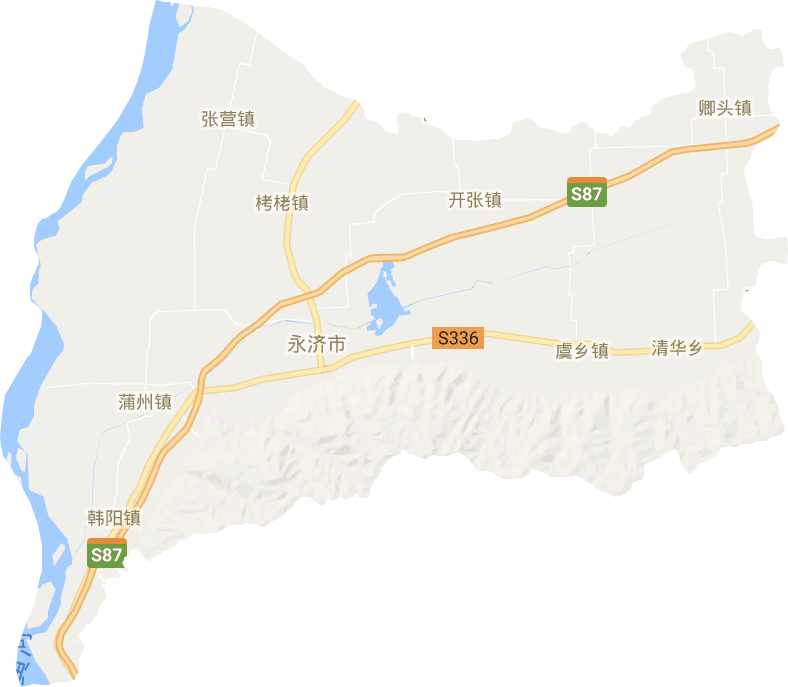 永濟(jì)市電子地圖